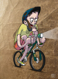 cyklista Adam